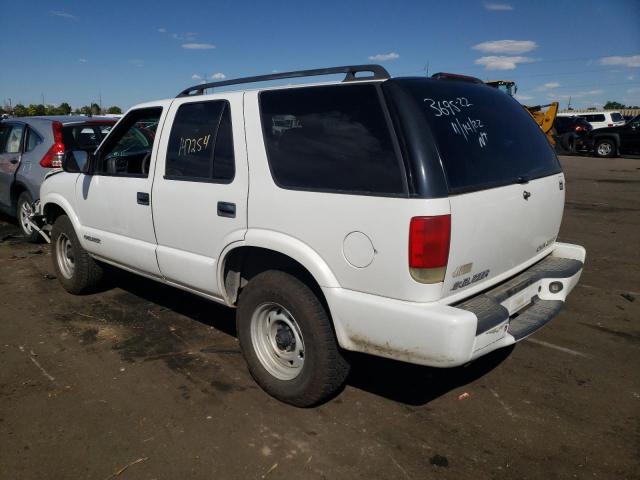 Photo 3 from auction – 2003 CHEVROLET BLAZER with VIN 1GNCS13X43K152028