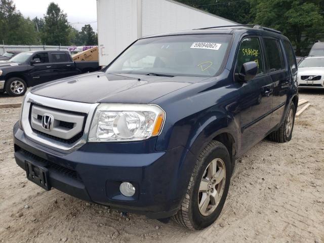 Photo 2 from auction – 2010 HONDA PILOT EXL with VIN 5FNYF4H55AB026122