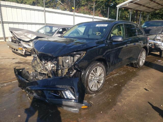 Photo 2 from auction – 2017 ACURA MDX TECHNO with VIN 5FRYD4H52HB030420
