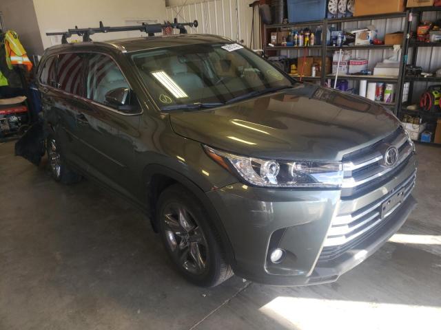 TOYOTA HIGHLANDER 2018 with VIN 5TDDZRFH4JS876223 - Photo from auction