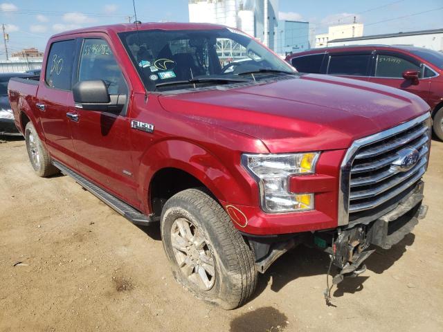 FORD F150 SUPER 2017 with VIN 1FTEW1EP3HFB74606 - Photo from auction