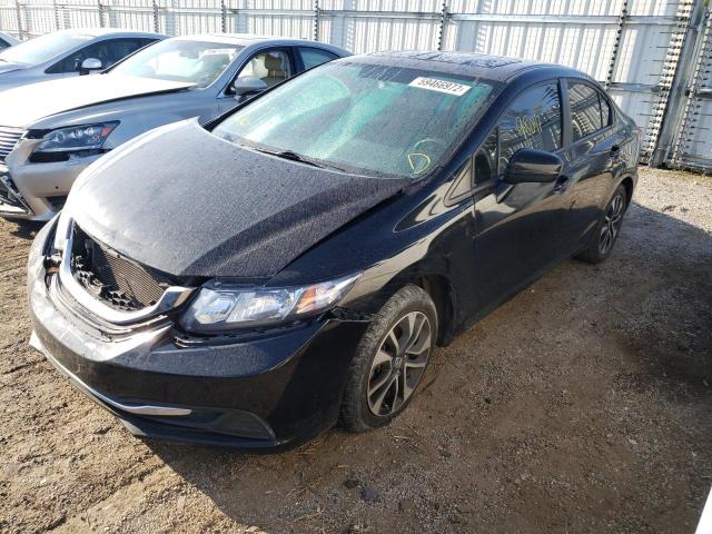Photo 2 from auction – 2015 HONDA CIVIC EX with VIN 19XFB2F87FE076036