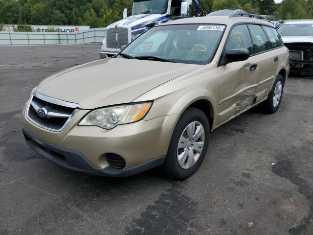 Photo 2 from auction – 2008 SUBARU OUTBACK with VIN 4S4BP60C187309914