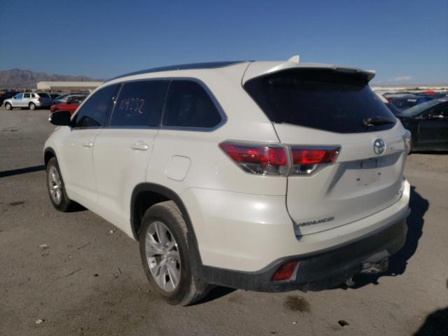 Photo 3 from auction – 2015 TOYOTA HIGHLANDER with VIN 5TDJKRFH3FS150657