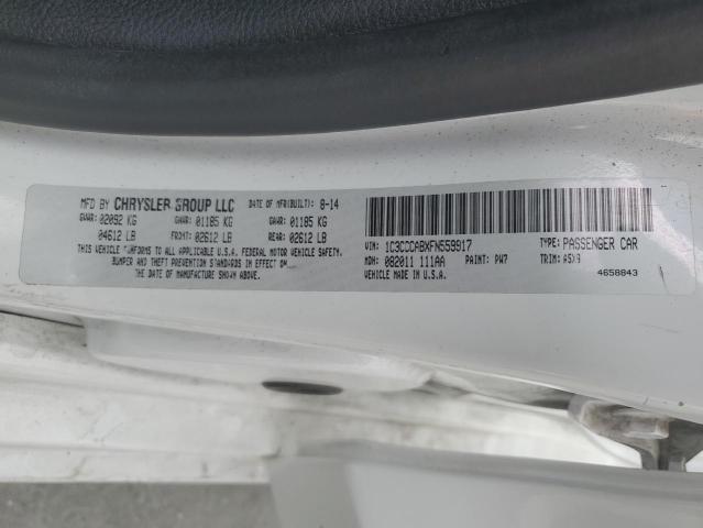 Photo 10 from auction – 2015 CHRYSLER 200 LIMITE with VIN 1C3CCCABXFN559917