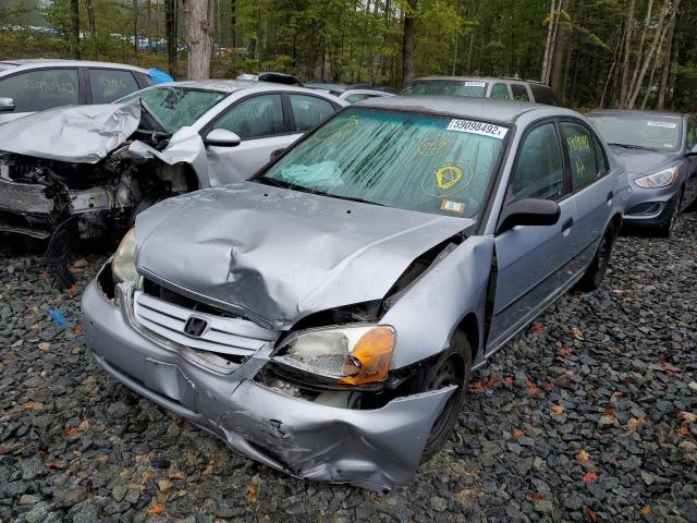 Photo 2 from auction – 2003 HONDA CIVIC DX with VIN 2HGES151X3H609332