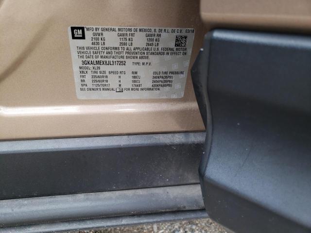 Photo 10 from auction – 2018 GMC TERRAIN SL with VIN 3GKALMEX8JL317252
