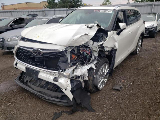 Photo 2 from auction – 2020 TOYOTA HIGHLANDER with VIN 5TDDZRBH4LS003452