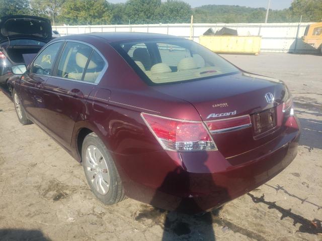 Photo 3 from auction – 2012 HONDA ACCORD LX with VIN 1HGCP2F3XCA207257