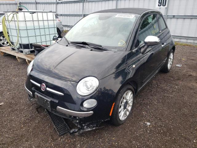 Photo 2 from auction – 2014 FIAT 500 LOUNGE with VIN 3C3CFFERXET249300
