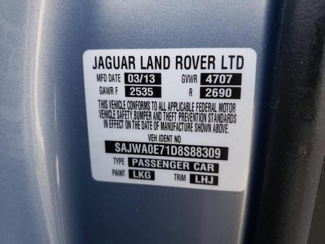 Photo 10 from auction – 2013 JAGUAR XF with VIN SAJWA0E71D8S88309