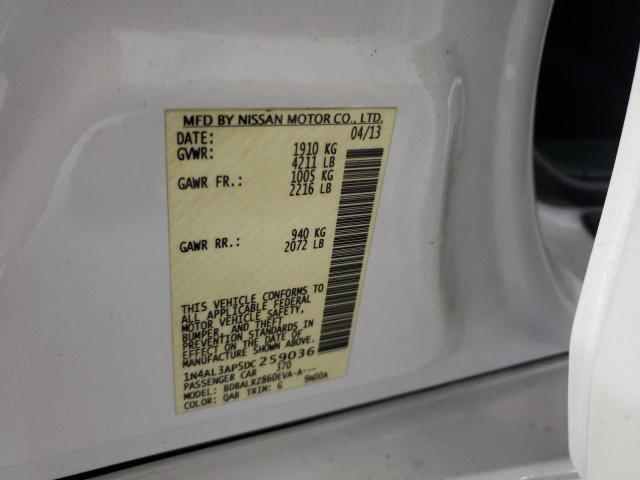 Photo 10 from auction – 2013 NISSAN ALTIMA 2.5 with VIN 1N4AL3AP5DC259036