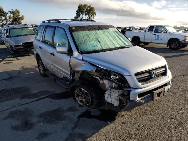 HONDA PILOT EXL 2003 with VIN 2HKYF18633H583896 - Photo from auction