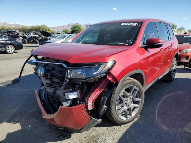 Photo 2 from auction – 2022 HONDA PASSPORT E with VIN 5FNYF7H58NB002954