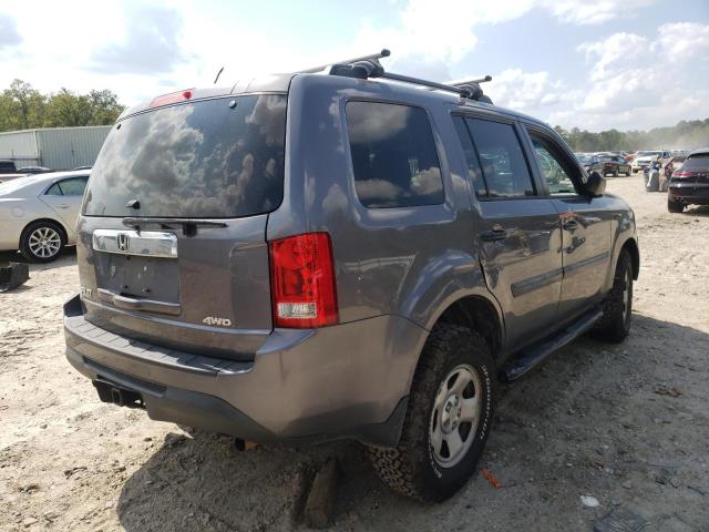 Photo 4 from auction – 2014 HONDA PILOT LX with VIN 5FNYF4H25EB036712