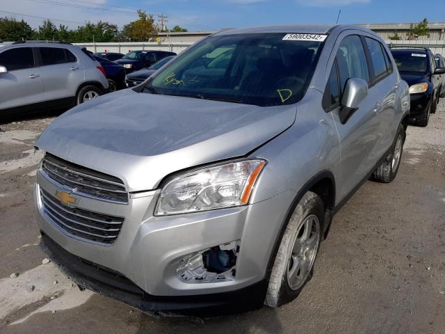 Photo 2 from auction – 2015 CHEVROLET TRAX 1LS with VIN KL7CJPSB7FB094065