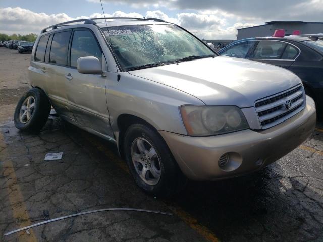 TOYOTA HIGHLANDER 2001 with VIN JTEHF21A710002653 - Photo from auction
