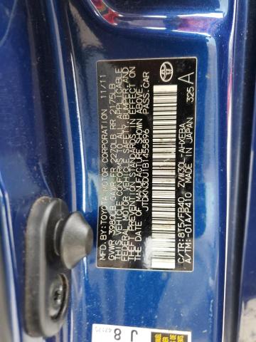 Photo 10 from auction – 2011 TOYOTA PRIUS with VIN JTDKN3DU1B1455896