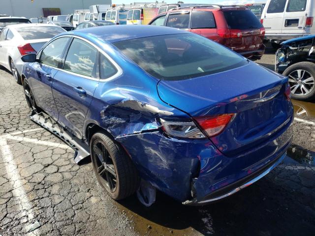 Photo 3 from auction – 2015 CHRYSLER 200 LIMITE with VIN 1C3CCCABXFN602104