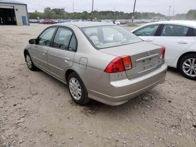 Photo 3 from auction – 2005 HONDA CIVIC LX with VIN 2HGES16585H535803