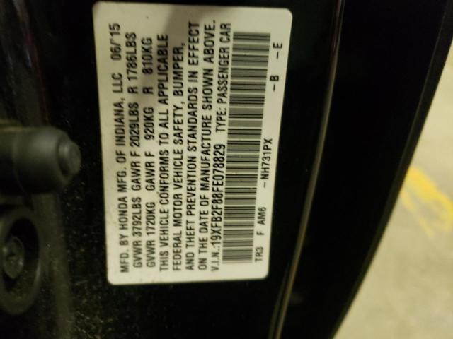 Photo 10 from auction – 2015 HONDA CIVIC EX with VIN 19XFB2F88FE078829