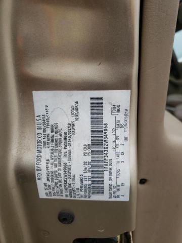 Photo 10 from auction – 2002 FORD FOCUS SE with VIN 1FAFP343X2W349068