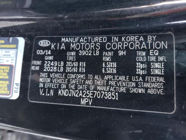 Photo 10 from auction – 2014 KIA SOUL with VIN KNDJN2A25E7073851