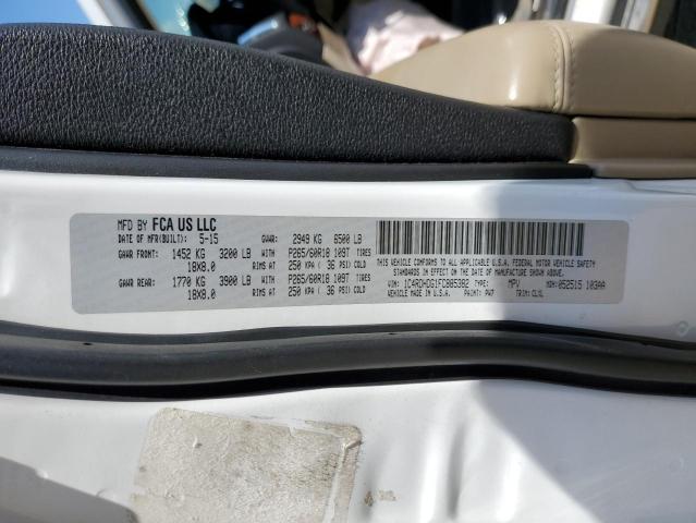 Photo 10 from auction – 2015 DODGE DURANGO LI with VIN 1C4RDHDG1FC885382