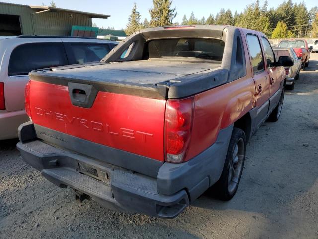 Photo 4 from auction – 2003 CHEVROLET AVALANCHE with VIN 3GNEC13T43G317618
