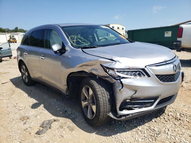 ACURA MDX 2016 with VIN 5FRYD4H23GB017194 - Photo from auction