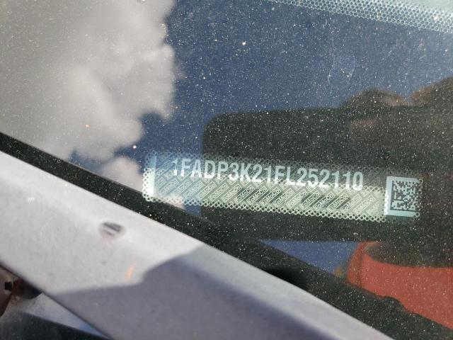 Photo 10 from auction – 2015 FORD FOCUS SE with VIN 1FADP3K21FL252110