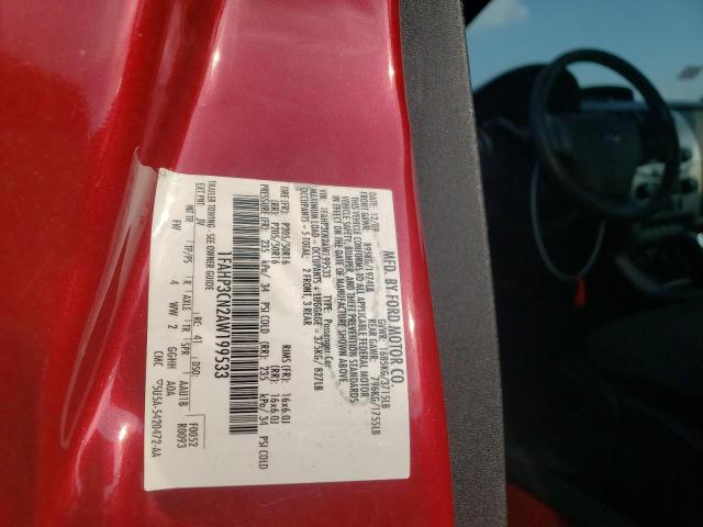 Photo 10 from auction – 2010 FORD FOCUS SE with VIN 1FAHP3CN2AW199533