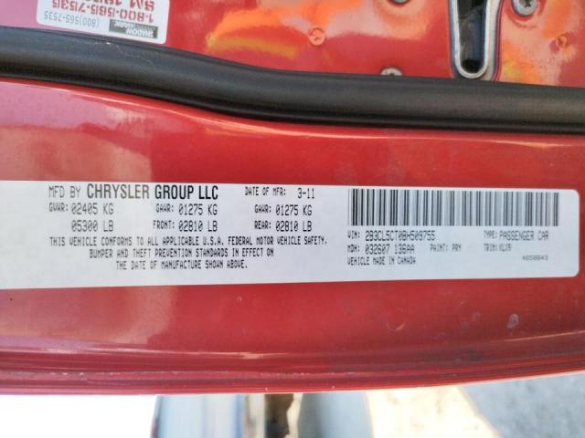 Photo 10 from auction – 2011 DODGE CHARGER R/ with VIN 2B3CL5CT0BH509755