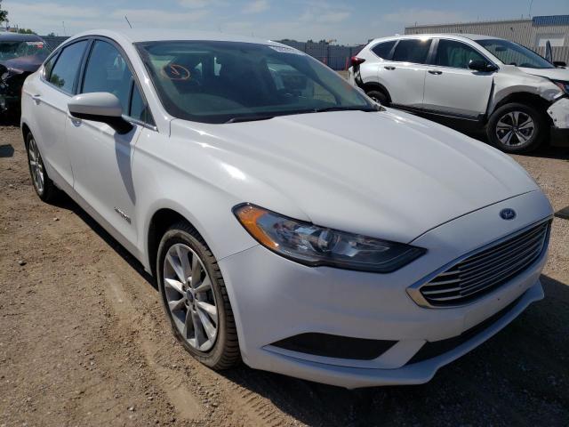 FORD FUSION SE 2017 with VIN 3FA6P0LU5HR209238 - Photo from auction