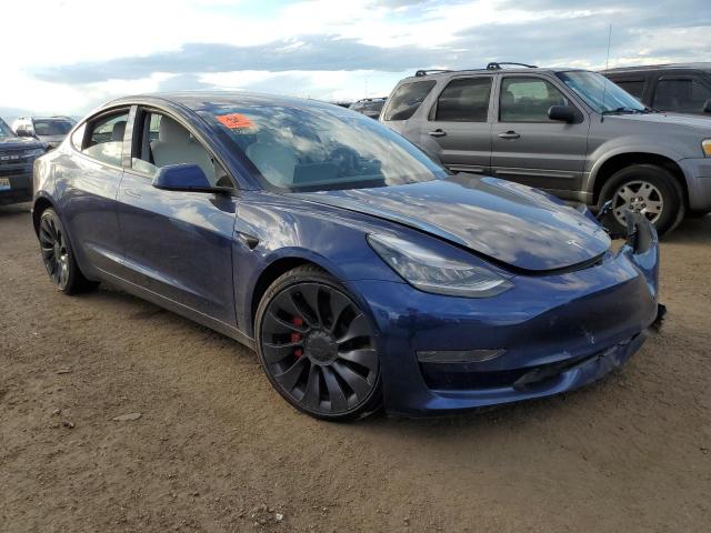 TESLA MODEL 3 2021 with VIN 5YJ3E1EC5MF856411 - Photo from auction