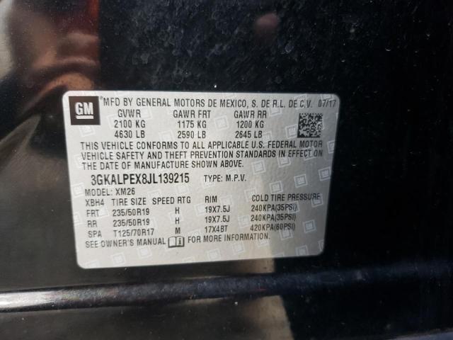 Photo 10 from auction – 2018 GMC TERRAIN SL with VIN 3GKALPEX8JL139215