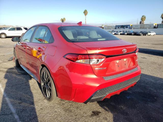 Photo 3 from auction – 2020 TOYOTA COROLLA SE with VIN 5YFP4RCE9LP039078
