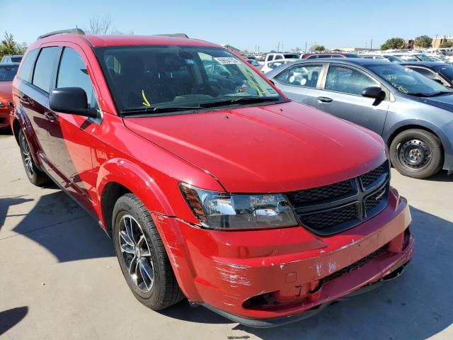DODGE JOURNEY SE 2018 with VIN 3C4PDCAB1JT385920 - Photo from auction