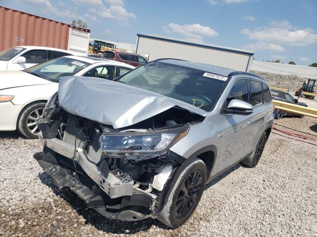 Photo 2 from auction – 2019 TOYOTA HIGHLANDER with VIN 5TDKZRFH8KS369429