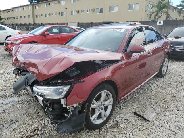 Photo 2 from auction – 2018 AUDI A4 PREMIUM with VIN WAUDNAF49JA141175