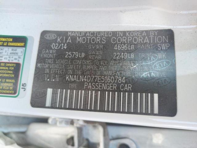 Photo 10 from auction – 2014 KIA CADENZA PR with VIN KNALN4D77E5160784