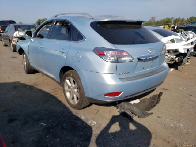 Photo 3 from auction – 2010 LEXUS RX 350 with VIN 2T2BK1BA9AC008924