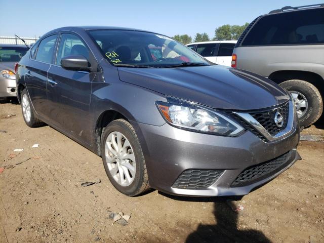 NISSAN SENTRA S 2019 with VIN 3N1AB7AP1KL609576 - Photo from auction