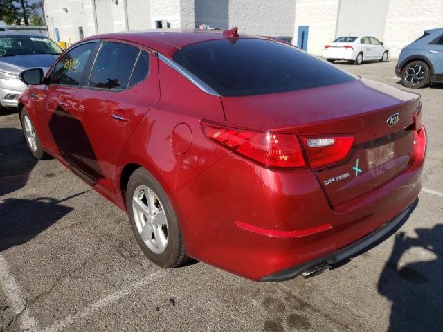 Photo 3 from auction – 2015 KIA OPTIMA LX with VIN 5XXGM4A71FG415373