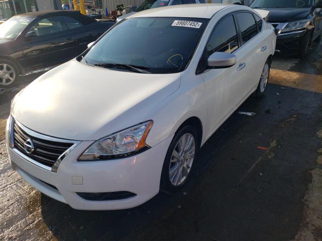 Photo 2 from auction – 2013 NISSAN SENTRA S with VIN 3N1AB7AP0DL644953