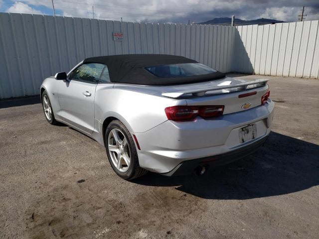 Photo 3 from auction – 2019 CHEVROLET CAMARO LS with VIN 1G1FB3DX6K0110639