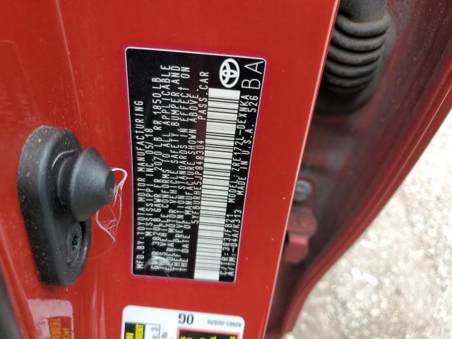 Photo 10 from auction – 2018 TOYOTA COROLLA L with VIN 5YFBURHE5JP848304