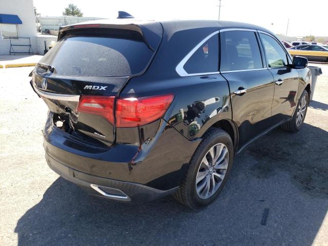 Photo 4 from auction – 2014 ACURA MDX TECHNO with VIN 5FRYD4H43EB018506