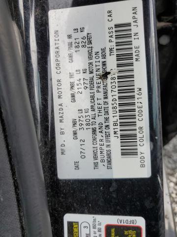 Photo 10 from auction – 2013 MAZDA 3 I with VIN JM1BL1U85D1703812