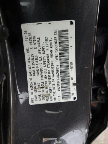 Photo 10 from auction – 2010 ACURA TL with VIN 19UUA8F23AA009052